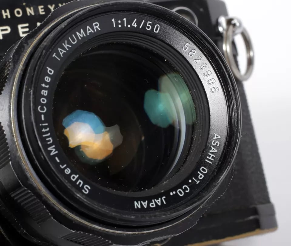 Pentax Spotmatic BLACK SPIIa 35mm SLR Film Camera with SMC Pentax Spotmatic BLACK SPIIa 35mm SLR Film Camera with SMC